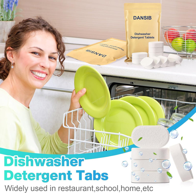 120 Pcs Dishwasher Detergent Tablet Refill Dishwasher Cleaner and Deodorizer Tablets Dishwasher Cleaner Tablets Dishwasher Care Tabs Deep Cleaning Descaler Pods to Remove Limescale Grease Odor